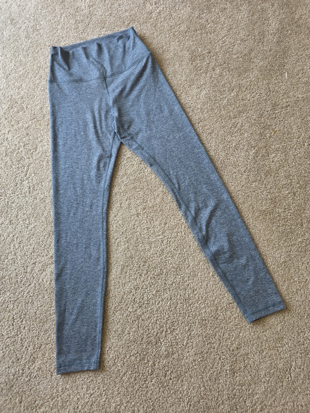 Quince Heather Gray High Waist Leggings Size Small